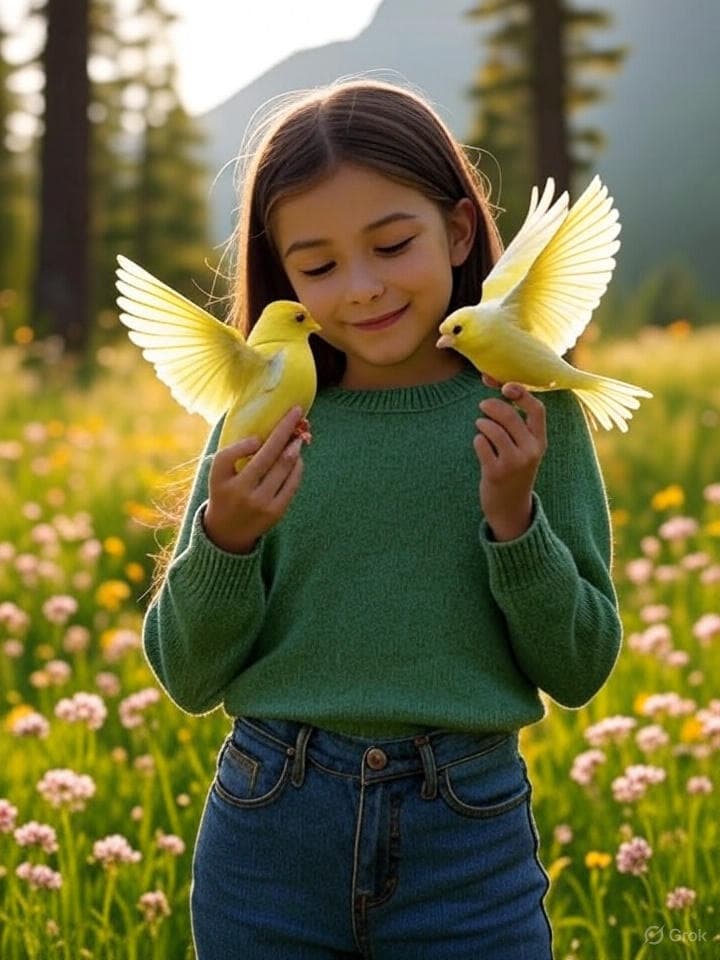 اخرین نغمه‌های قناری 