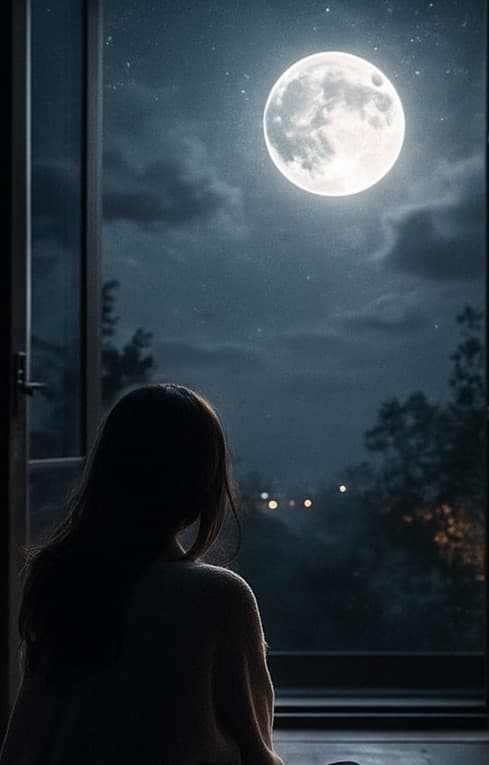 ماه ، شاهد عشق ما بود...💔🥲